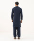 Men's Falak Plain Blue Kurta Shalwar